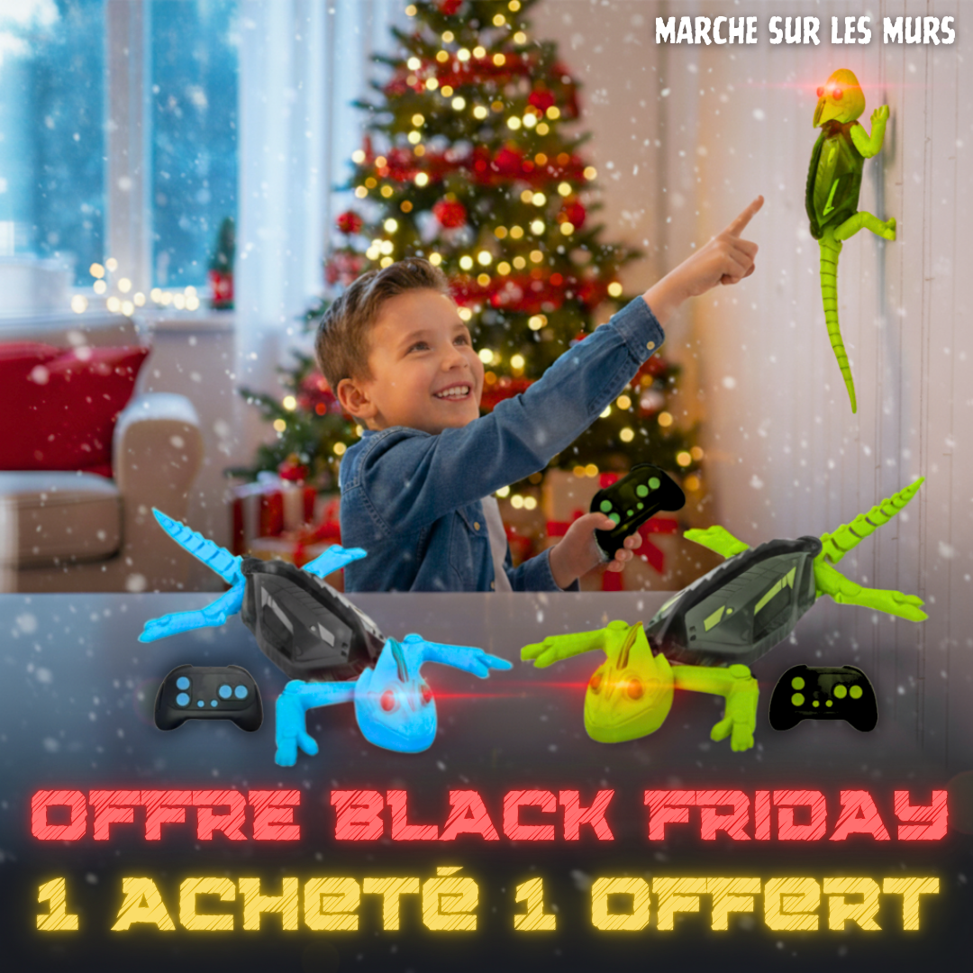 Caméléon Télécommandé Grimpeur de Murs