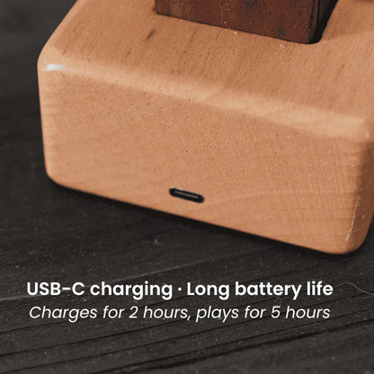 Handcrafted Mechanical Wooden Manta Ray